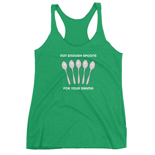 Not Enough Spoons Racerback Tank