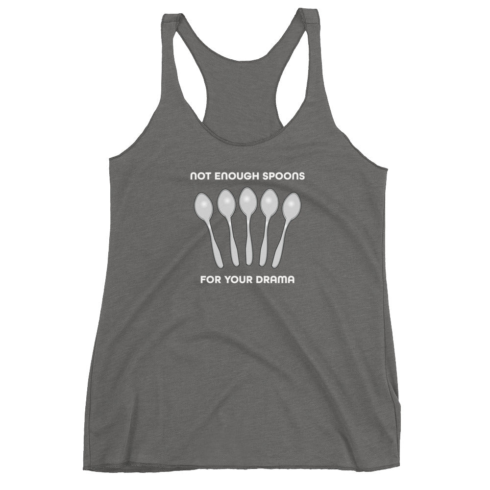 Not Enough Spoons Racerback Tank