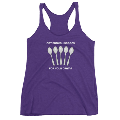 Not Enough Spoons Racerback Tank