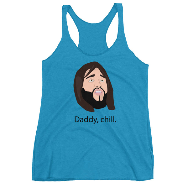 Daddy Chill Racerback Tank