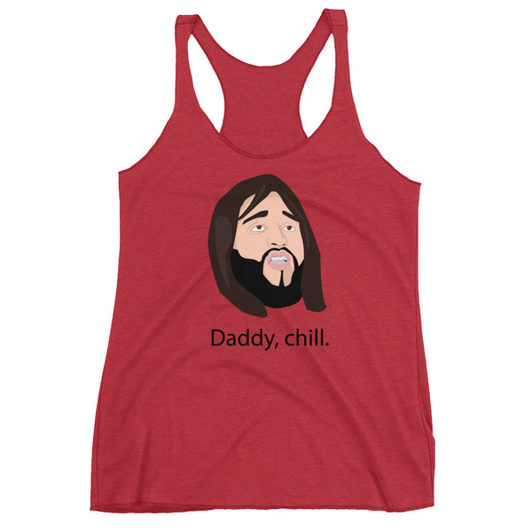 Daddy Chill Racerback Tank
