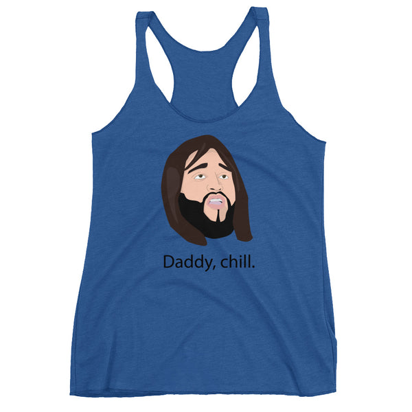 Daddy Chill Racerback Tank