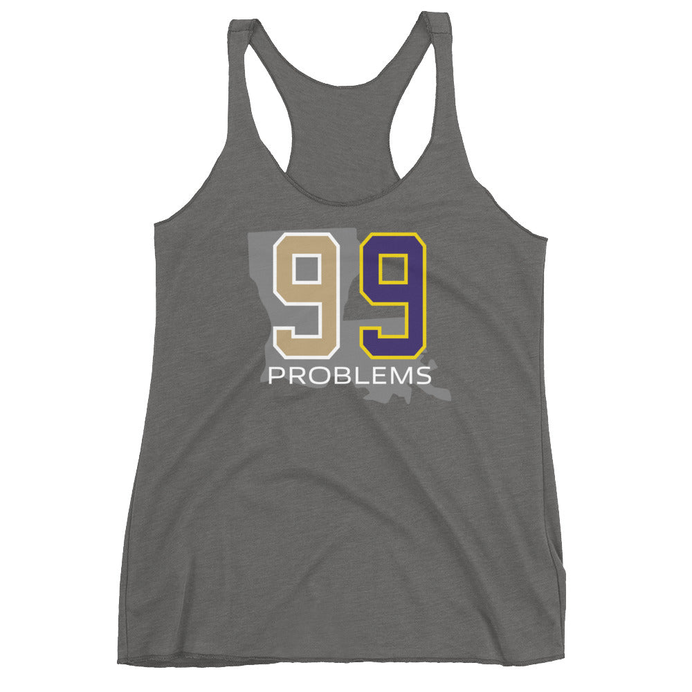 99 Problems Racerback Tank