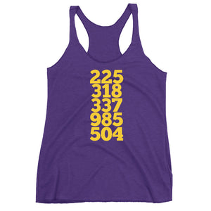 Louisiana Area Codes Tank