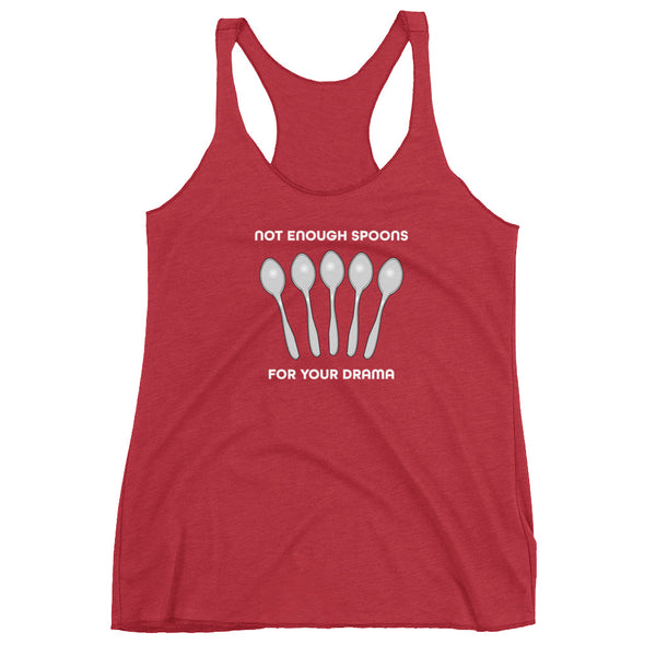Not Enough Spoons Racerback Tank