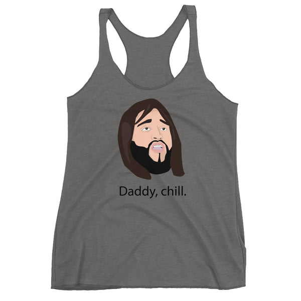 Daddy Chill Racerback Tank