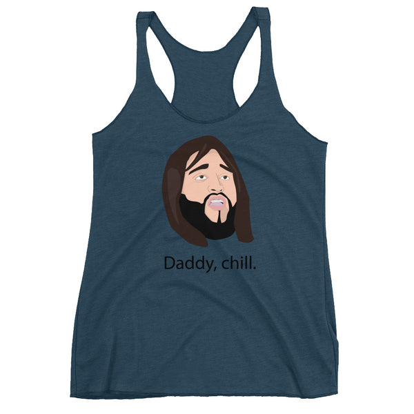 Daddy Chill Racerback Tank