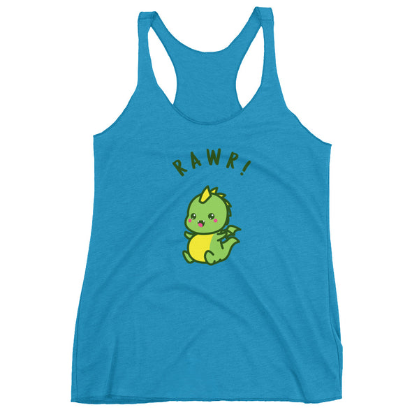 Baby Dinosaur Racerback Tank