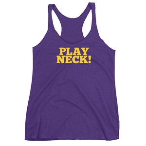 Play Neck Racerback Tank